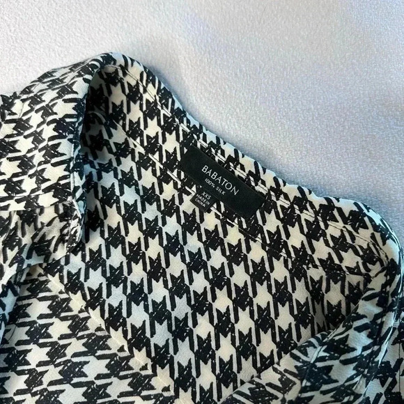 Babaton silk button up blouse - Picture 3 of 5